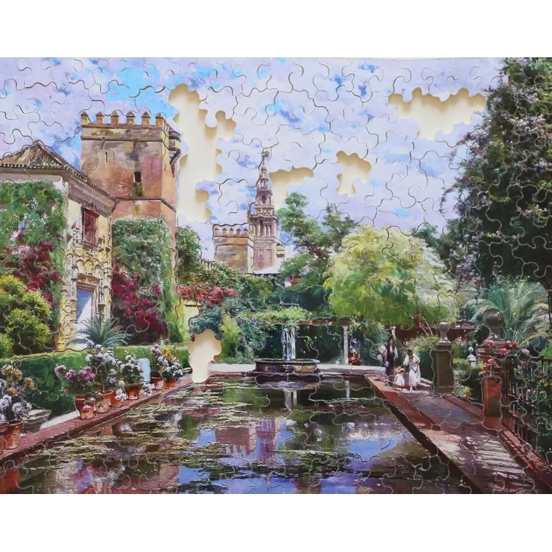 Handgeschnittenes Holzpuzzle - Manuel Garcia Y Rodriguez