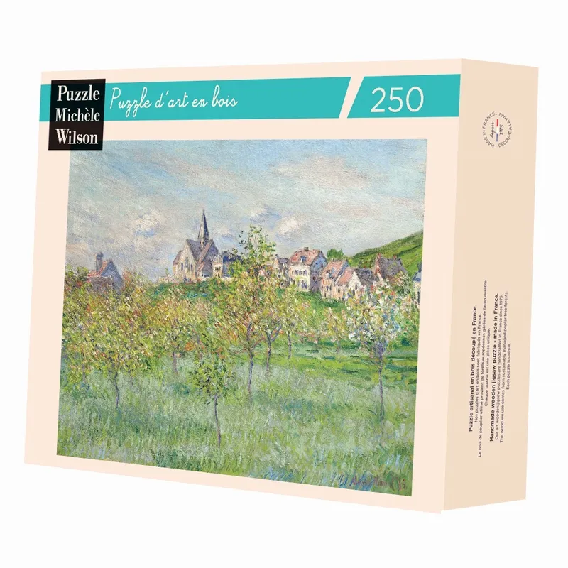 Handgeschnittenes Holzpuzzle - Claude Monet - Frühling In Giverny