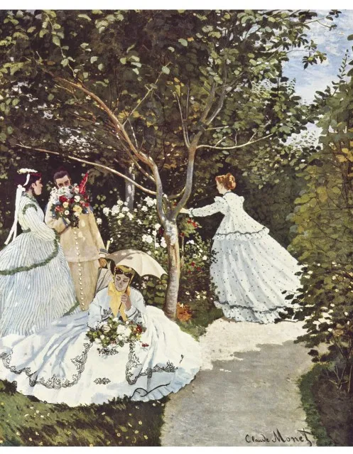 Handgeschnittenes Holzpuzzle - Claude Monet
