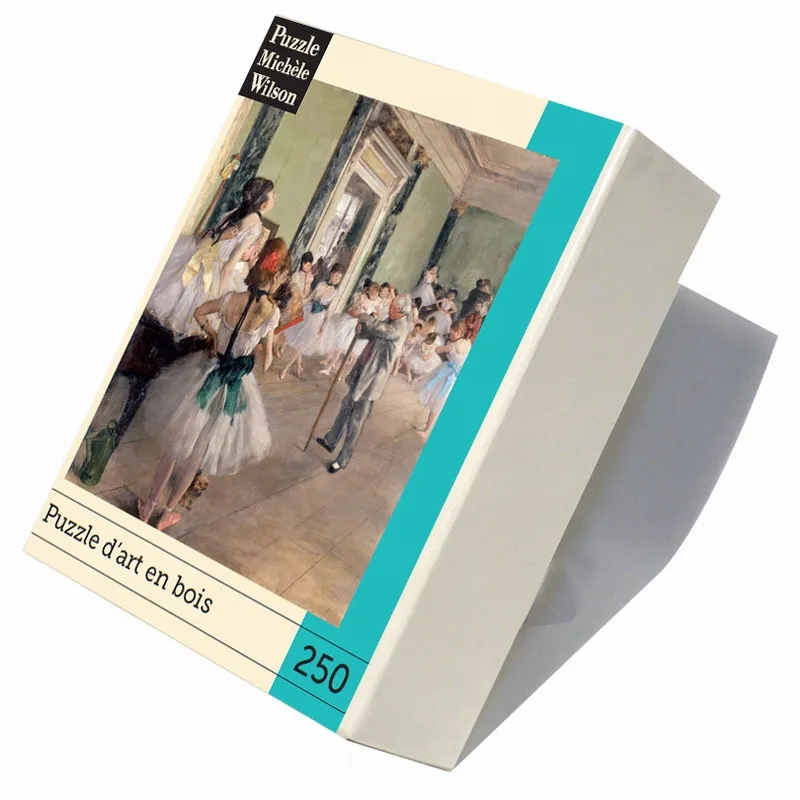 Handgeschnittenes Holzpuzzle - Degas: Tanzschule