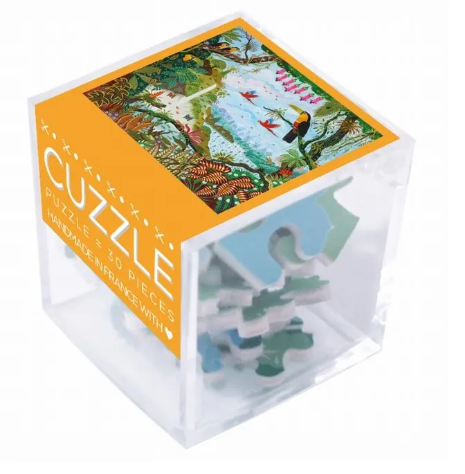 Handgeschnittenes Holzpuzzle - Alain Thomas: Eden