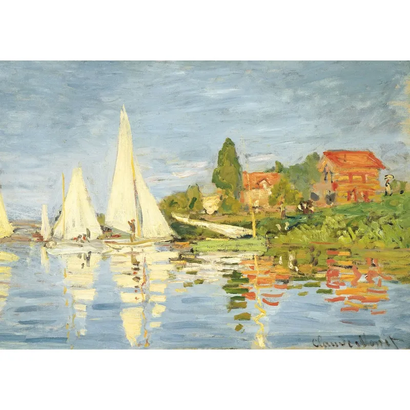 Handgeschnittenes Holzpuzzle - Claude Monet