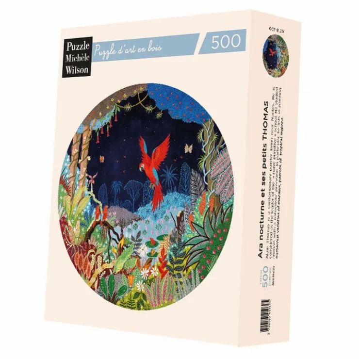 Handgeschnittenes Holzpuzzle - Alain Thomas