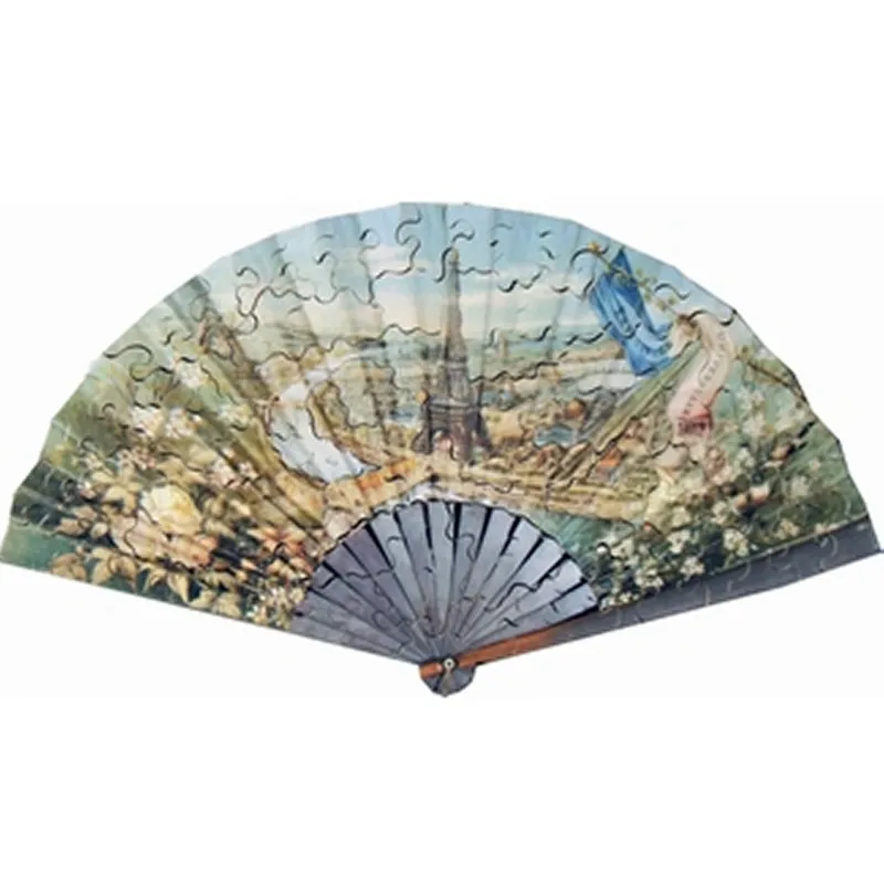 Handgeschnittenes Holzpuzzle - Weltausstellung Paris