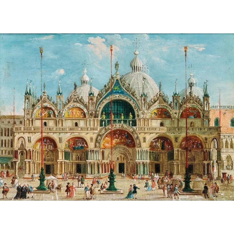 Hand-cut wooden puzzle - St. Mark'S Basilica