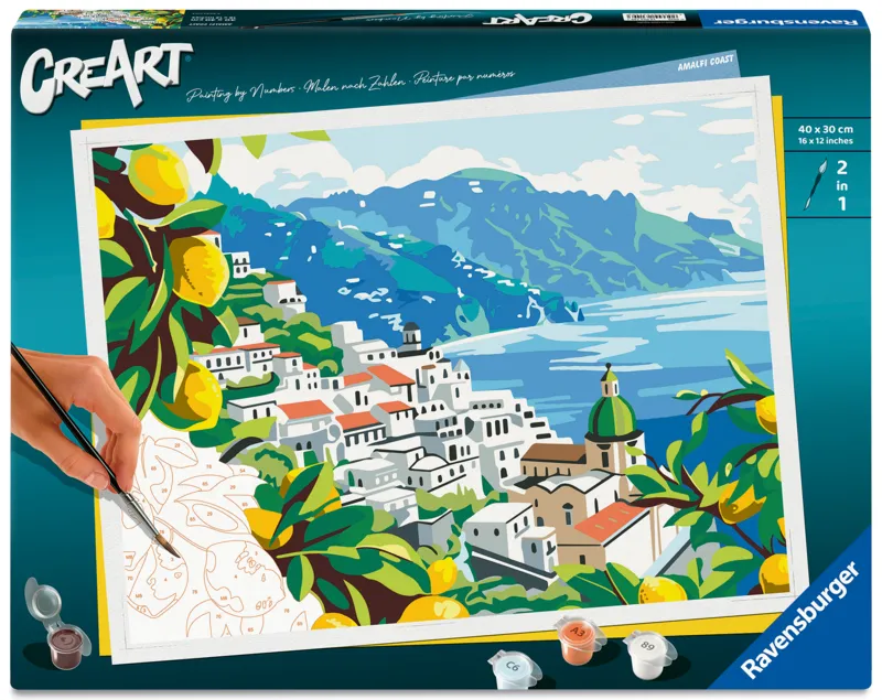 Paint by Number - CreArt - Amalfi Coast