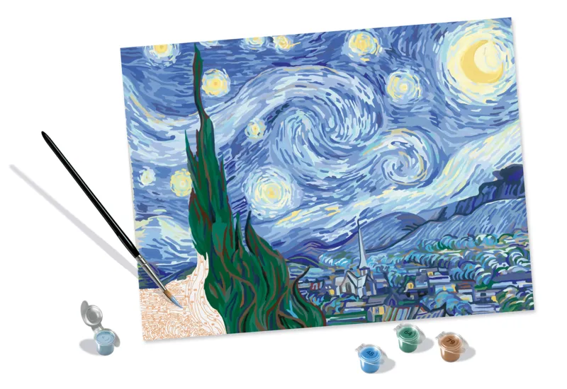 Paint by Number - CreArt - Art Collection - Van Gogh - The Starry Night