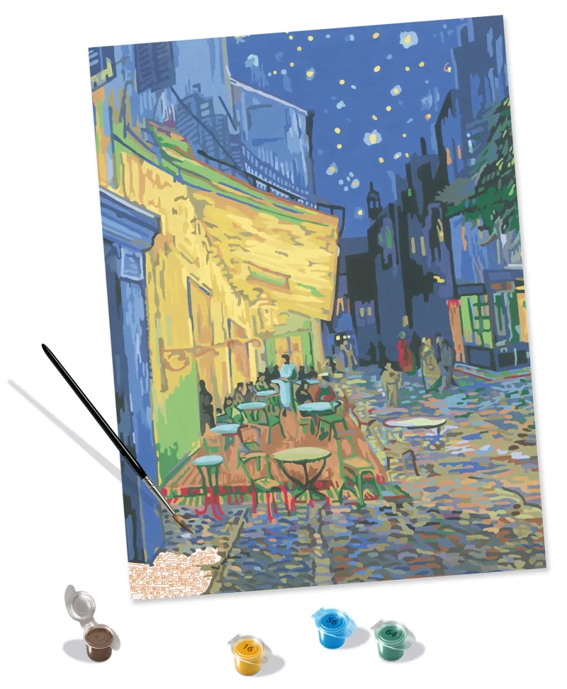 Paint by Number - CreArt - Art Collection - Van Gogh - The Café Terrace In The Evening
