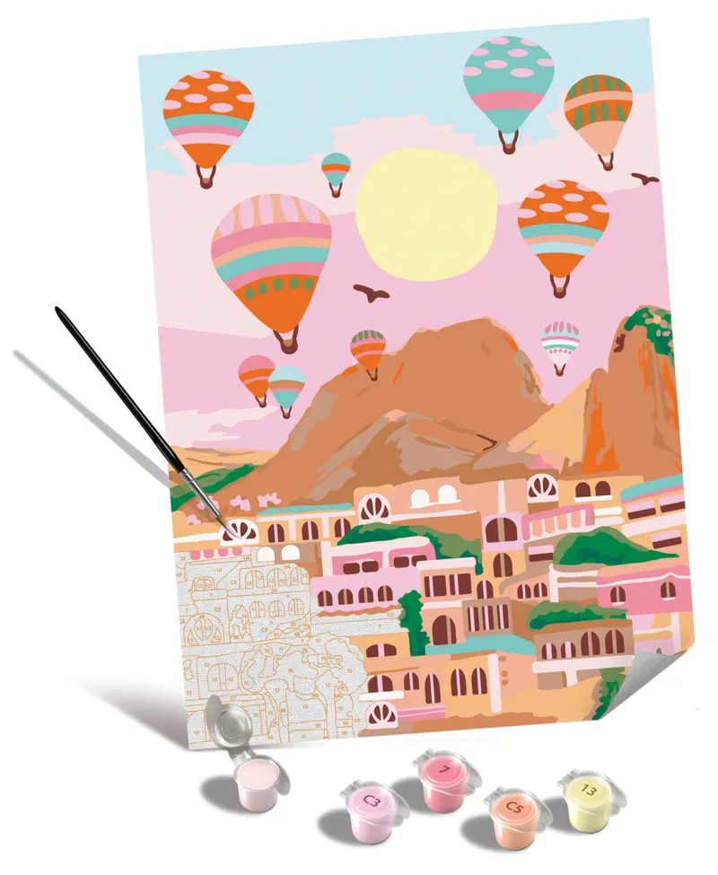Paint by Number - CreArt Edition Canvases - Cappadocia