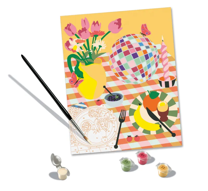 Paint by Number - CreArt - Disco Vibes - Poppy Magda