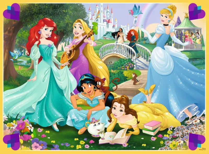 Puzzle XXL Pieces - Disney Princess - 100 pièces - Ravensburger-10775