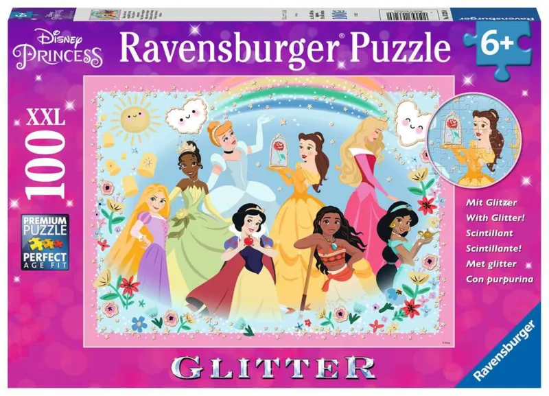 XXL Pieces - Disney Princess - Glitter Puzzle