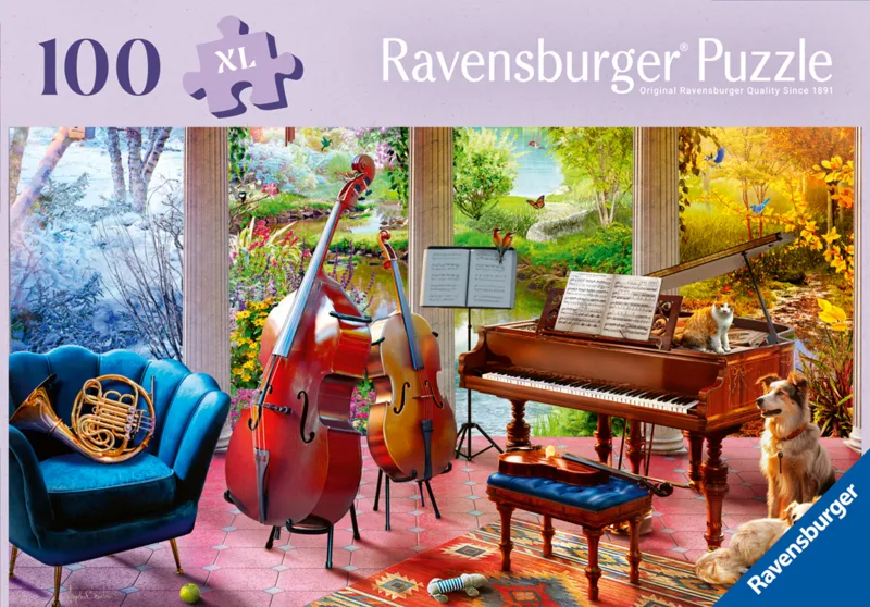 Wellness & Puzzle - The 4 Seasons In Music