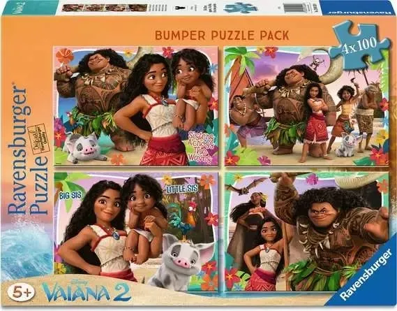 4 Puzzles - Moana 2: Adventures In Oceania