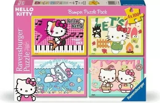 4 Puzzles - Come On, Hello Kitty!
