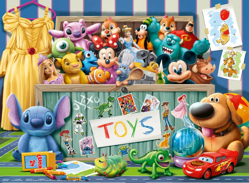 XXL Pieces - The Magic Toy Box - Disney Pixar