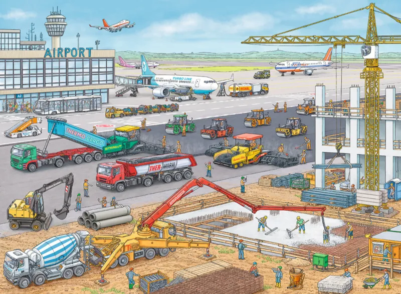 Construction Site at the Airport