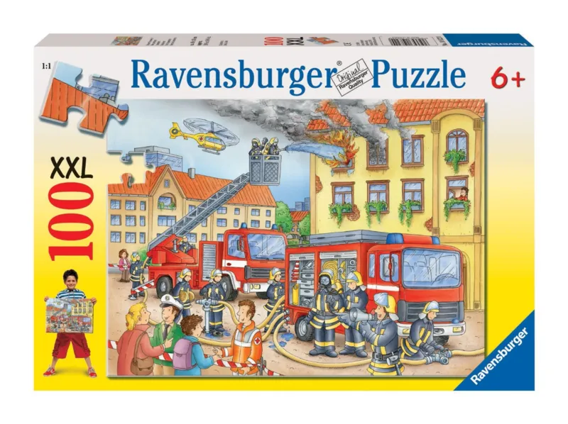 Jigsaw Puzzle - 100 Pieces - Maxi - Firemen to the Rescue !
