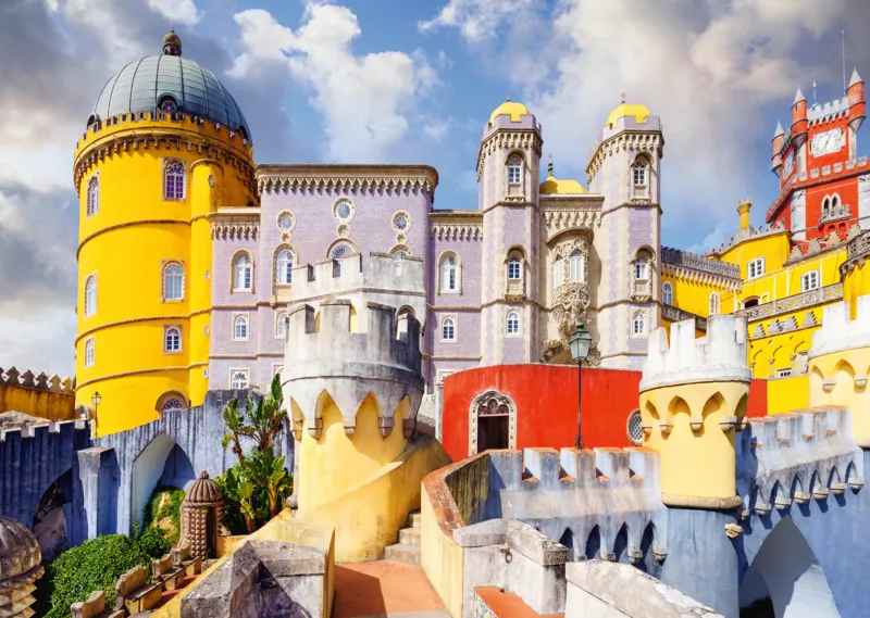 Pena National Palace - Portugal - Puzzle Highlights - Castles