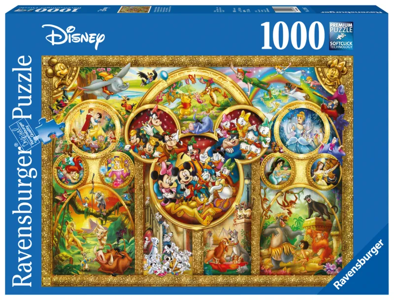 Jigsaw Puzzle - 1000 Pieces - Disney's Magical World
