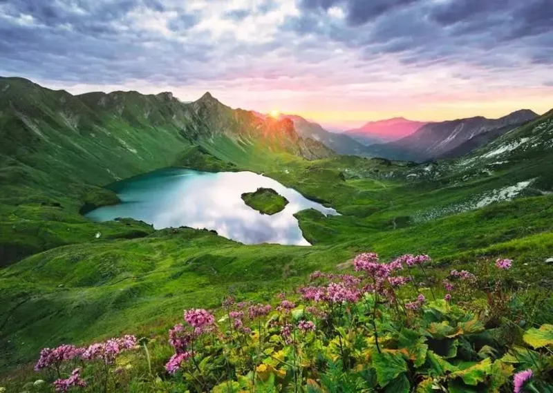 Deutschland Collection - Allgäu Mountain Lake