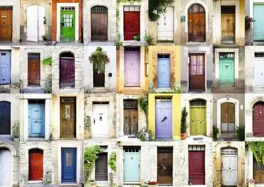 Beautiful Doors In The French Countryside