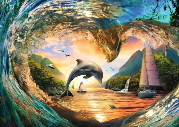 Jump Into The Sunset