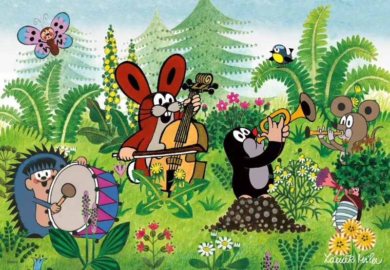 2 Puzzles - Gardenparty with Friends