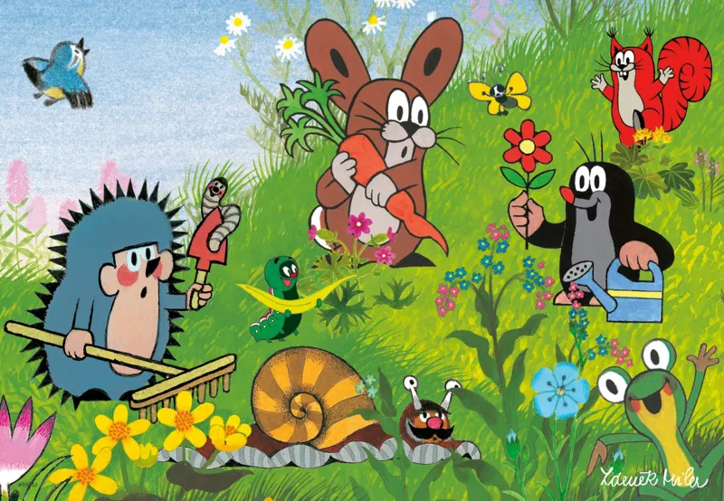 2 Puzzles - Gardenparty with Friends