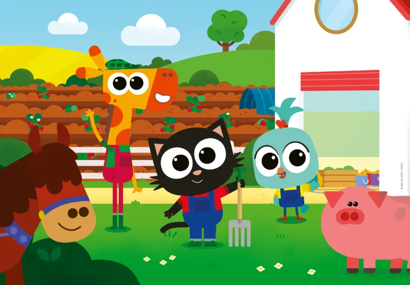 2 Puzzles - Farm & Fisherman Milo