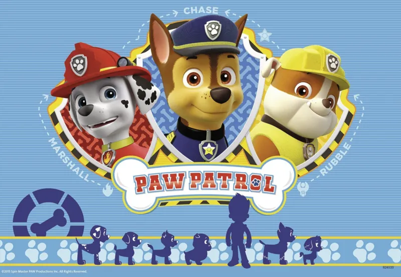 2 Jigsaw Puzzles - Paw Patrol