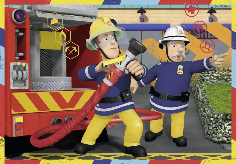 2 Jigsaw Puzzles - Fireman Sam
