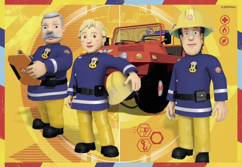 2 Jigsaw Puzzles - Fireman Sam