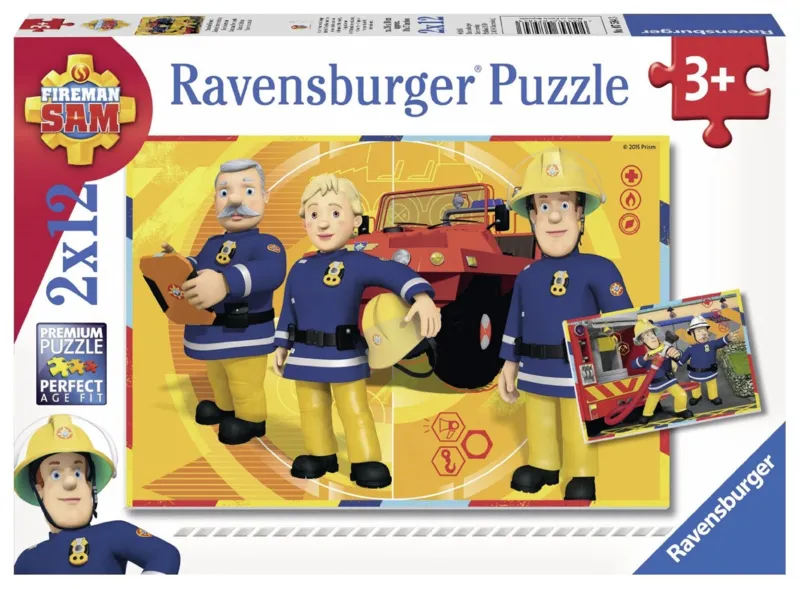 2 Jigsaw Puzzles - Fireman Sam