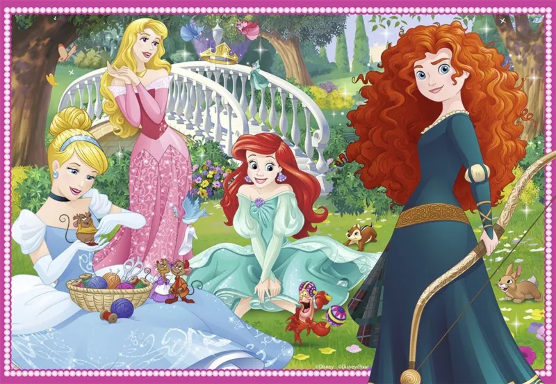 2 Jigsaw Puzzles - Disney Princess