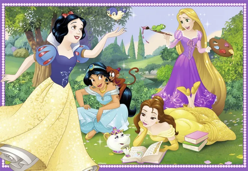 2 Jigsaw Puzzles - Disney Princess