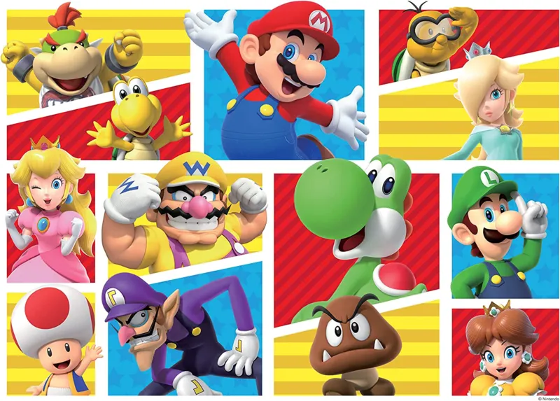 Floor Puzzle - XXL Pieces - Super Mario