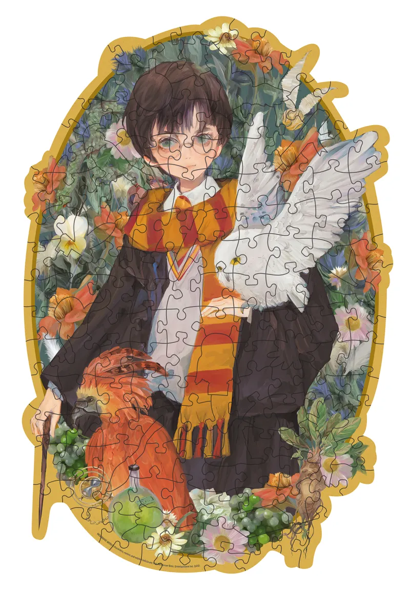 Wooden Puzzle - Harry Potter
