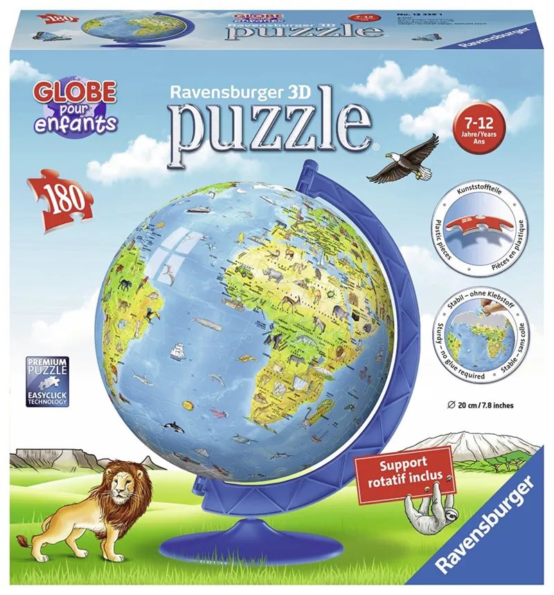 3D Puzzle - World Map in French