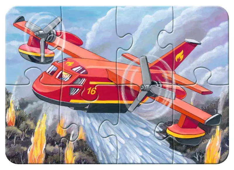 Frame Puzzle - 4 Puzzles - My emergency vehicles