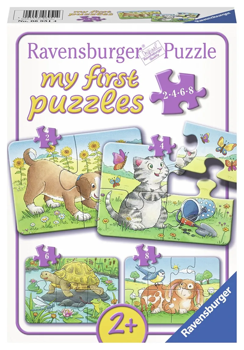 4 Jigsaw Puzzles - Cute Pets
