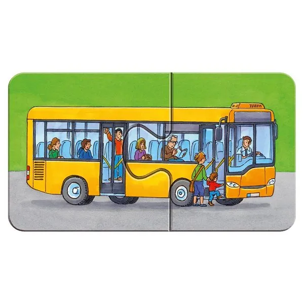Jigsaw Puzzle - 9 x 2 Pieces - Vehicles