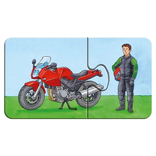 Jigsaw Puzzle - 9 x 2 Pieces - Vehicles