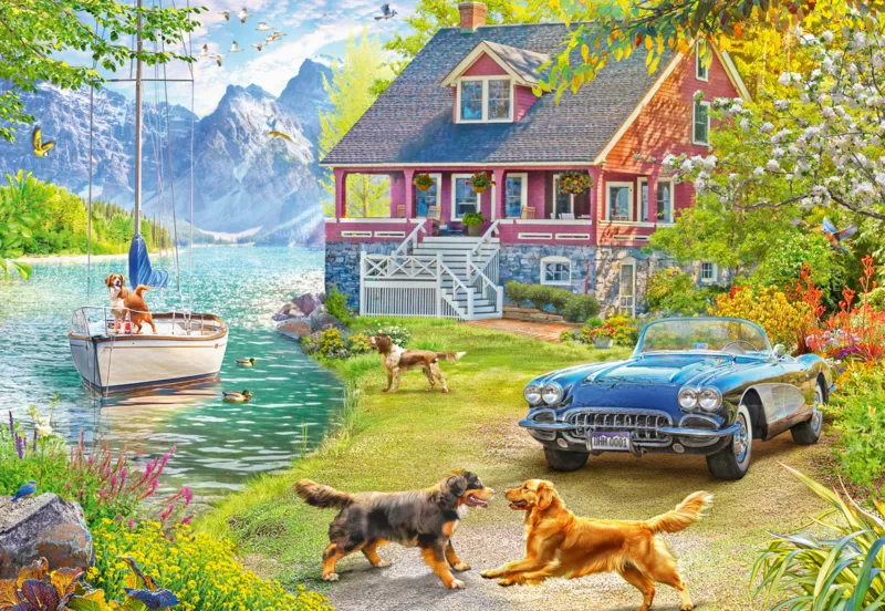 Wellness & Puzzle - Summer House at the Lake