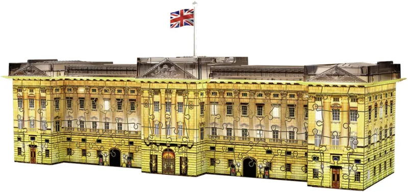 3D Puzzle - Buckingham Palace bei Nacht