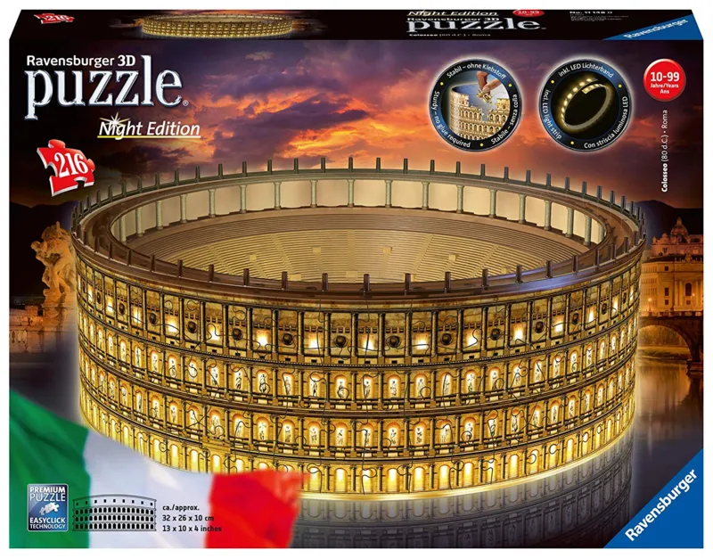 3D Puzzle with LED - The Coliseum