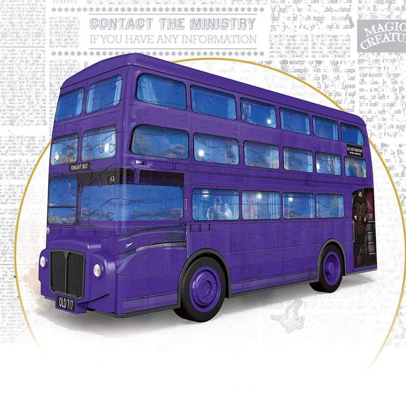 3D Puzzle - Harry Potter - Magicobus