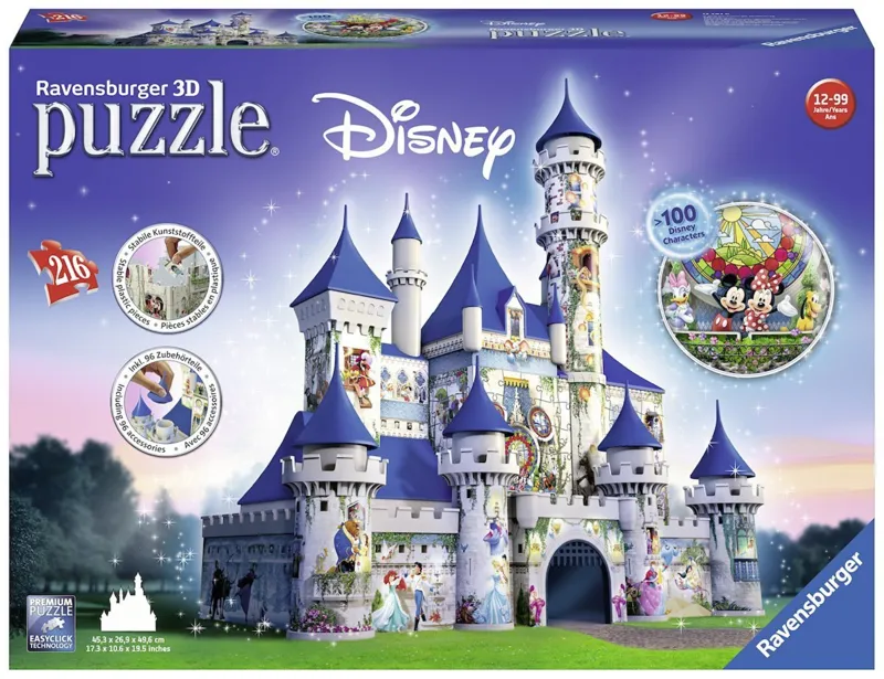 3D Jigsaw Puzzle - Disney Castle