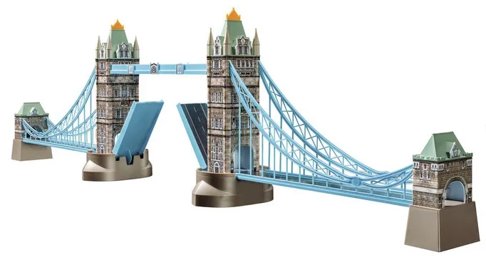 Jigsaw Puzzle - 3D - 216 Pieces : Tower Bridge, London