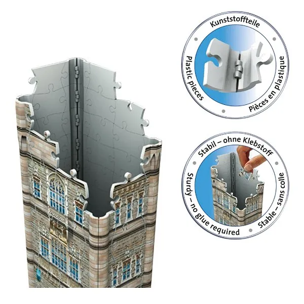 Jigsaw Puzzle - 3D - 216 Pieces : Tower Bridge, London